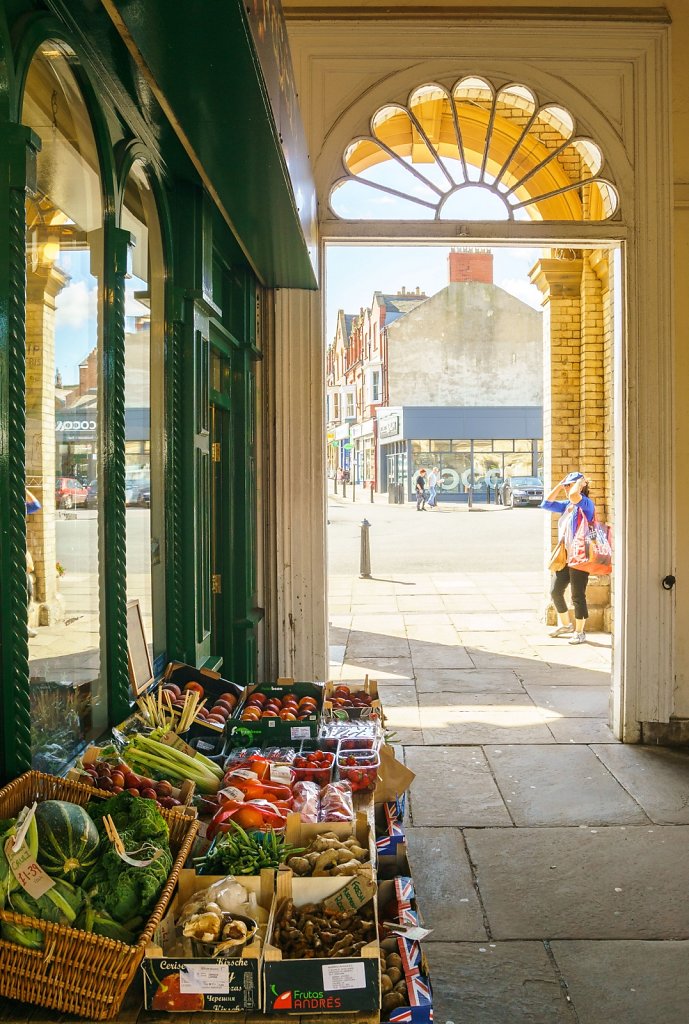 Saltburn station greengrocer