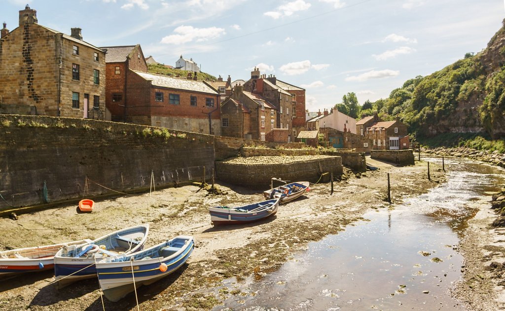 Staithes from its bridge