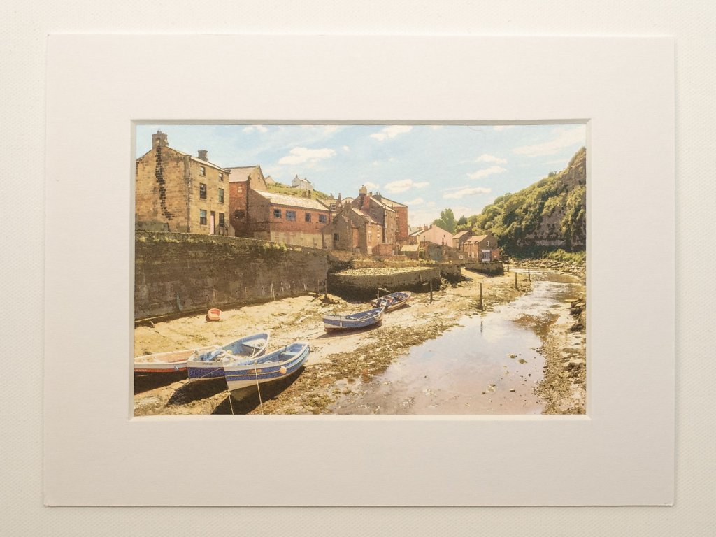Staithes harbour, North Yorks