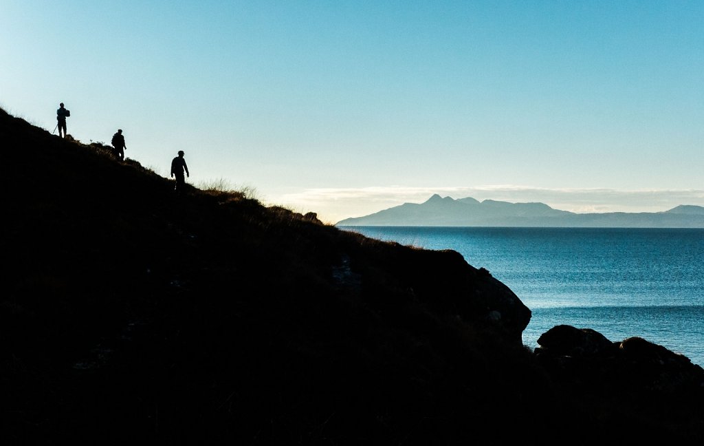 Approaching Camasunary from Elgol