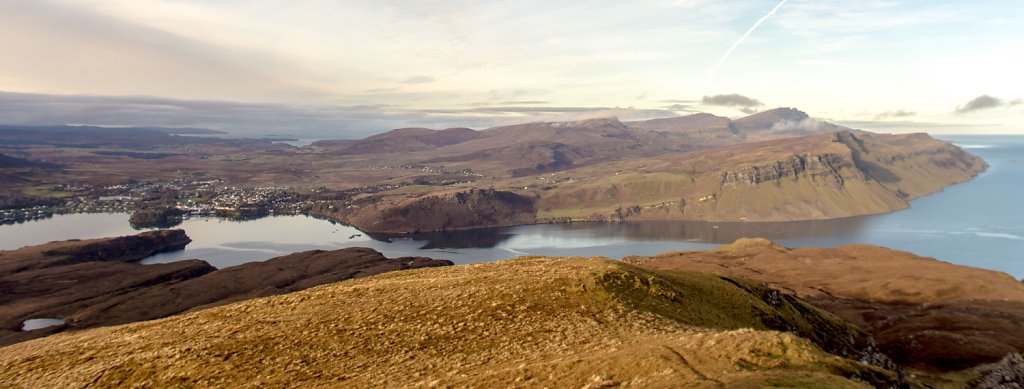 Portree from Ben Tianavaig